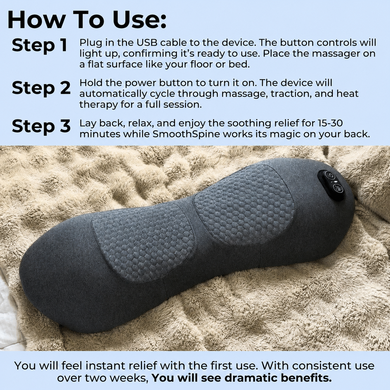 Back Buddy™ Triple Fusion Massager